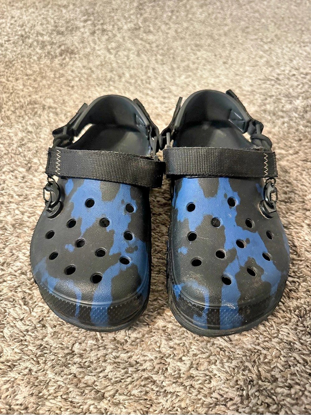 Post Malone x Crocs Duet Max Clog 'Blue Camo'